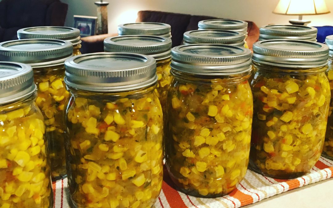 Homemade Sweet Corn Relish