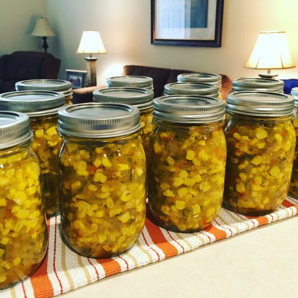 Homemade Sweet Corn Relish