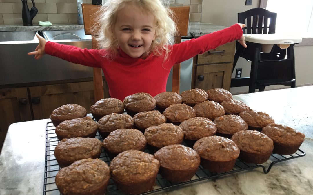 The Calendar Flips, and Everyone Flips out! (A Paleo Banana Nut Muffin Recipe)