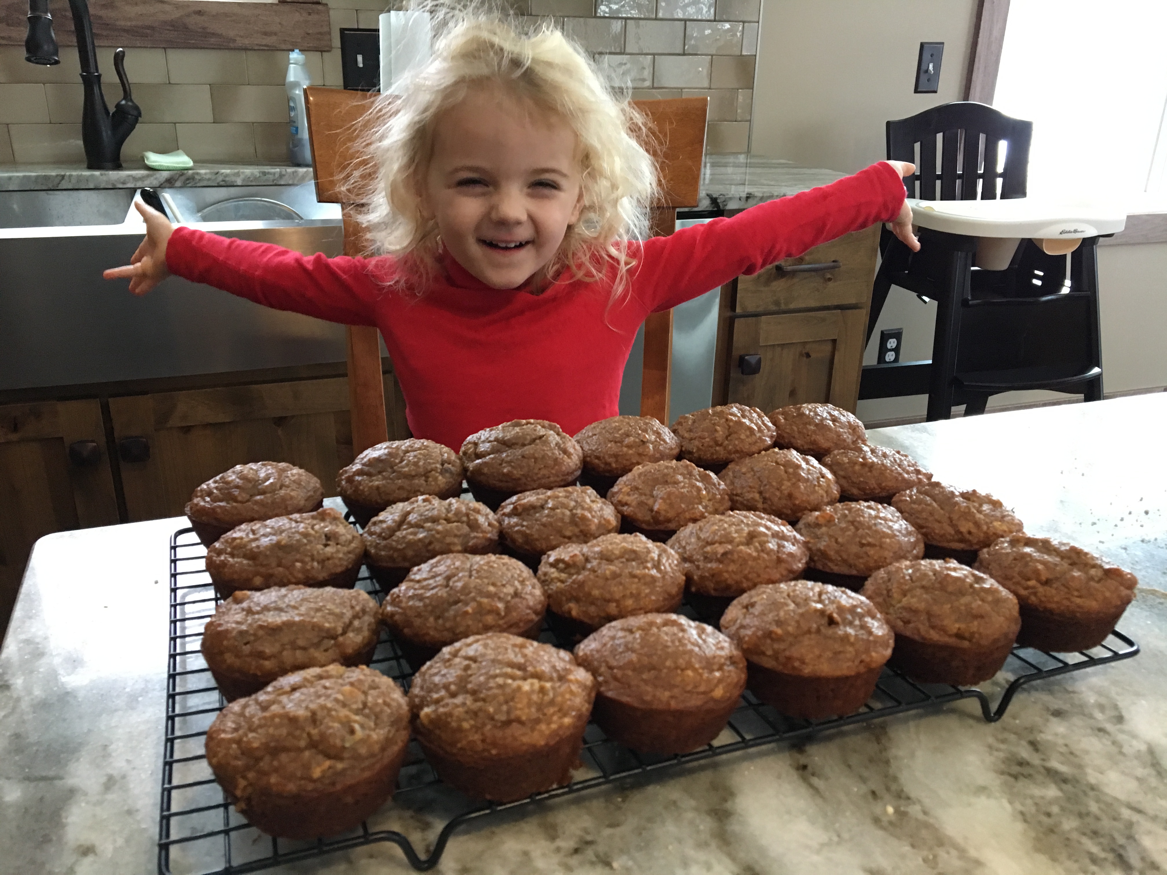 The Calendar Flips, and Everyone Flips out! (A Paleo Banana Nut Muffin Recipe)